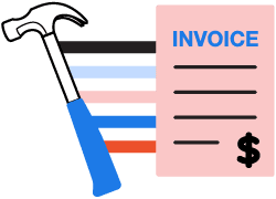 Create sales invoices